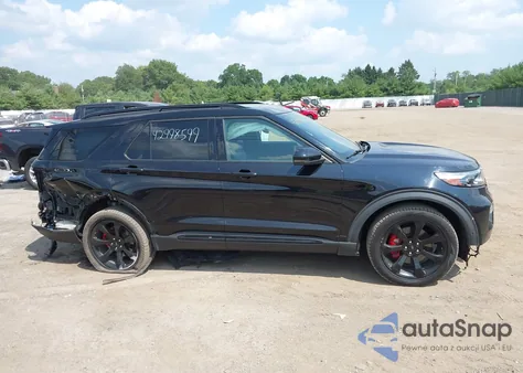 2020 Ford Explorer St из США, поврежденный, VIN 1FM5K8GC3LGB19487